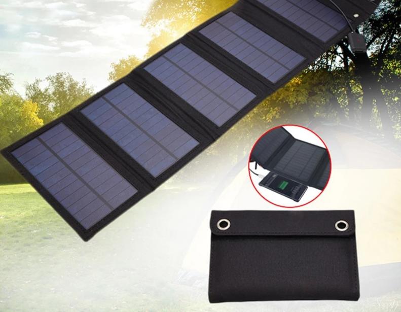 Solaris™ - Praktisches Solar-Ladegerät