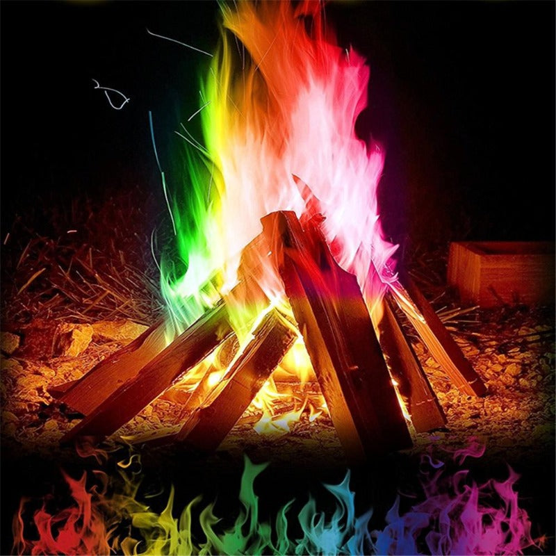 Magical Flames – Zauberhafte bunte Flammen (1 + 1 GRATIS!)