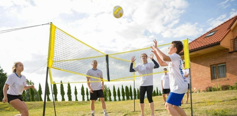 TopSquad™ - Volleyballnetz für vier Personen