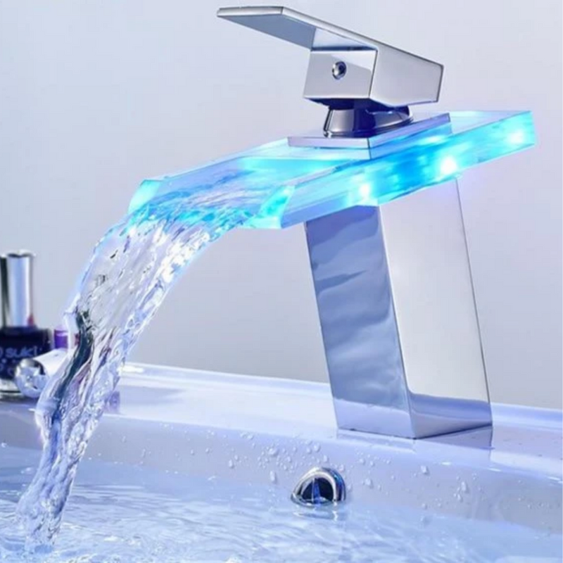 Waterfall LED Tap™ - Wasserfall-Armatur mit LED-Temperaturanzeige